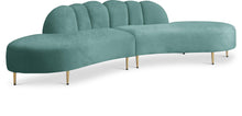 Load image into Gallery viewer, Divine Mint Velvet 2pc. Sectional