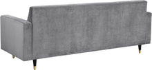 Load image into Gallery viewer, Lola Grey Velvet Sofa