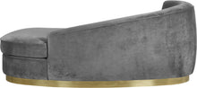 Load image into Gallery viewer, Julian Grey Velvet Chaise