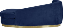 Load image into Gallery viewer, Julian Navy Velvet Chaise