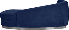 Load image into Gallery viewer, Julian Navy Velvet Chaise