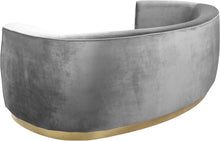 Load image into Gallery viewer, Julian Grey Velvet Sofa