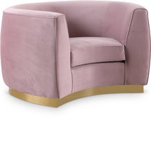 Load image into Gallery viewer, Julian Pink Velvet Chair