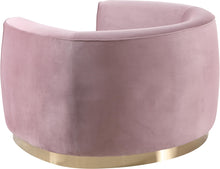 Load image into Gallery viewer, Julian Pink Velvet Chair