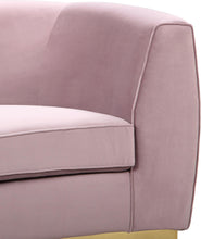 Load image into Gallery viewer, Julian Pink Velvet Sofa