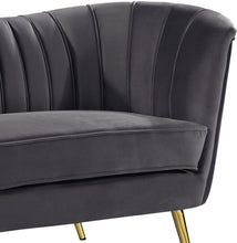 Load image into Gallery viewer, Margo Grey Velvet Chair