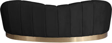 Load image into Gallery viewer, Shelly Black Velvet Sofa