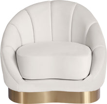 Load image into Gallery viewer, Shelly Cream Velvet Chair