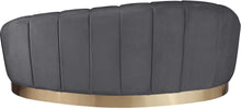 Load image into Gallery viewer, Shelly Grey Velvet Chaise