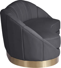 Load image into Gallery viewer, Shelly Grey Velvet Sofa