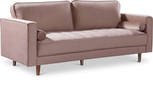Load image into Gallery viewer, Emily Pink Velvet Sofa