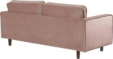 Load image into Gallery viewer, Emily Pink Velvet Sofa