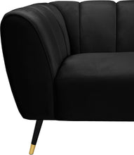 Load image into Gallery viewer, Beaumont Black Velvet Chair
