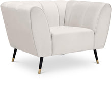 Load image into Gallery viewer, Beaumont Cream Velvet Chair