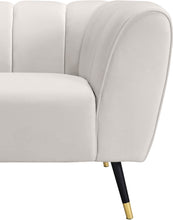 Load image into Gallery viewer, Beaumont Cream Velvet Chair
