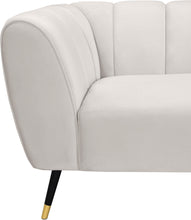 Load image into Gallery viewer, Beaumont Cream Velvet Chair