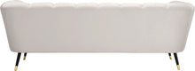 Load image into Gallery viewer, Beaumont Cream Velvet Sofa