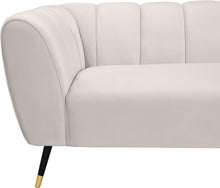 Load image into Gallery viewer, Beaumont Cream Velvet Sofa