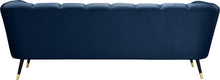 Load image into Gallery viewer, Beaumont Navy Velvet Sofa