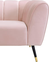Load image into Gallery viewer, Beaumont Pink Velvet Chair