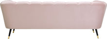 Load image into Gallery viewer, Beaumont Pink Velvet Sofa