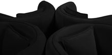 Load image into Gallery viewer, Circlet Black Velvet Round Sofa Settee
