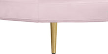 Load image into Gallery viewer, Circlet PInk Velvet Round Sofa Settee