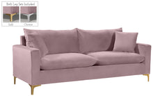 Load image into Gallery viewer, Naomi Pink Velvet Sofa