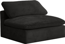 Load image into Gallery viewer, Cozy Black Velvet Chair