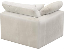 Load image into Gallery viewer, Cozy Cream Velvet Chair