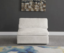 Load image into Gallery viewer, Cozy Cream Velvet Chair
