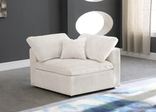 Load image into Gallery viewer, Cozy Cream Velvet Chair