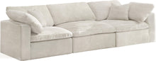 Load image into Gallery viewer, Cozy Cream Velvet Cloud Modular Sofa