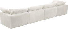 Load image into Gallery viewer, Cozy Cream Velvet Cloud Modular Sofa