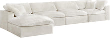 Load image into Gallery viewer, Cozy Cream Velvet Cloud Modular Sectional