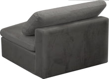 Load image into Gallery viewer, Cozy Grey Velvet Chair