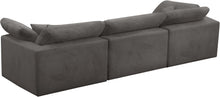 Load image into Gallery viewer, Cozy Grey Velvet Cloud Modular Sofa