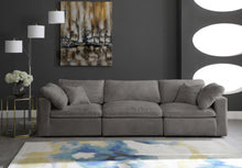 Load image into Gallery viewer, Cozy Grey Velvet Cloud Modular Sofa
