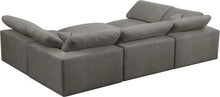 Load image into Gallery viewer, Cozy Grey Velvet Cloud Modular Sectional