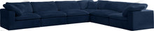 Load image into Gallery viewer, Cozy Navy Velvet Cloud Modular Sectional