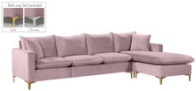 Load image into Gallery viewer, Naomi Pink Velvet 2pc. Reversible Sectional