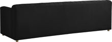 Load image into Gallery viewer, Naya Black Velvet Sofa