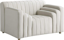 Load image into Gallery viewer, Naya Cream Velvet Chair