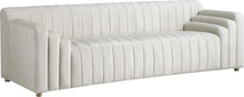 Load image into Gallery viewer, Naya Cream Velvet Sofa