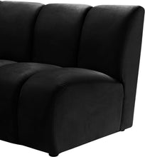 Load image into Gallery viewer, Infinity Black Velvet 2pc. Modular Sectional