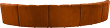 Load image into Gallery viewer, Infinity Cognac Velvet 5pc. Modular Sectional