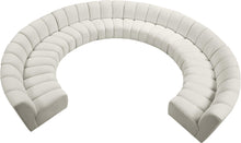 Load image into Gallery viewer, Infinity Cream Velvet 10pc. Modular Sectional