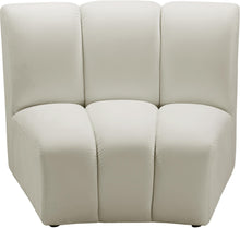 Load image into Gallery viewer, Infinity Cream Velvet Modular Chair