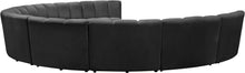 Load image into Gallery viewer, Infinity Grey Velvet 9pc. Modular Sectional