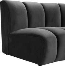 Load image into Gallery viewer, Infinity Grey Velvet 10pc. Modular Sectional